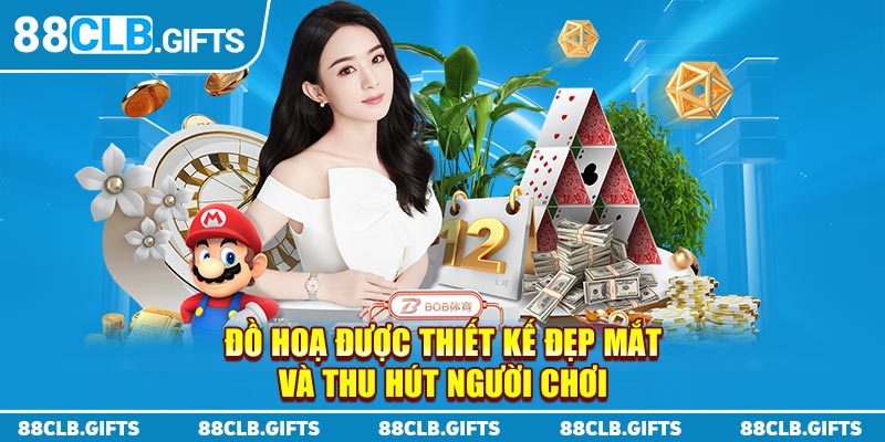 Đồ hoạ được thiết kế đẹp mắt và thu hút người chơi 